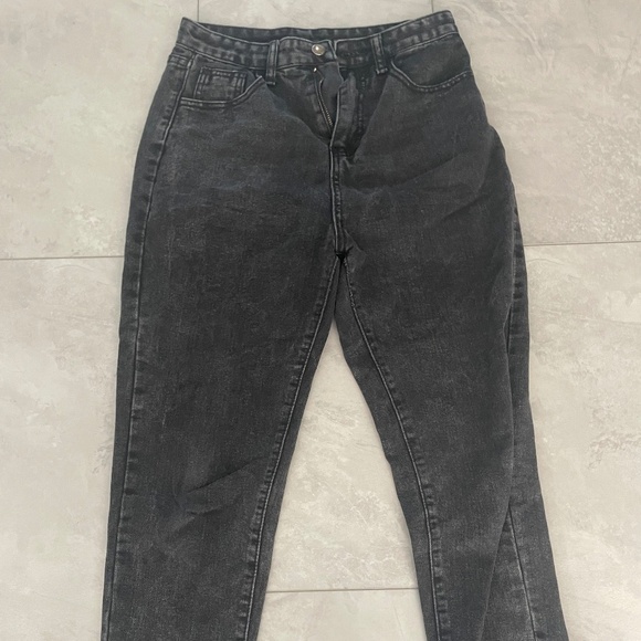 Black washed jeans - Picture 1 of 2
